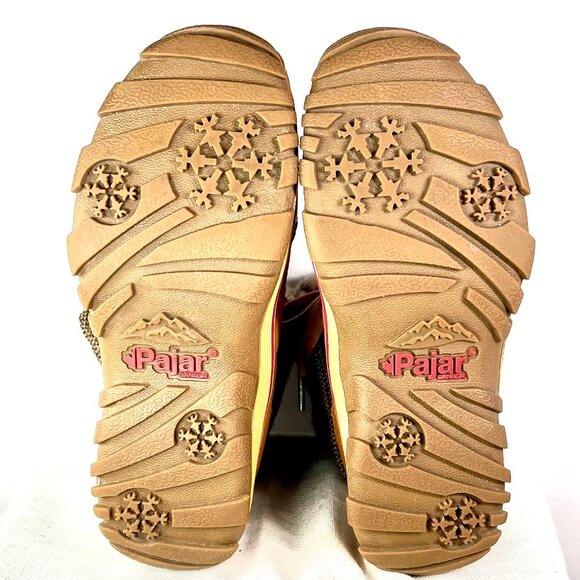 Pajar Leather Insulated Waterproof Faux Fur Snow Boots Women’s Size 7–7.5 - Picture 5 of 16